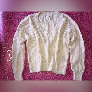 Victoria’s Secret PINK Large V-neck Knit Sweater
